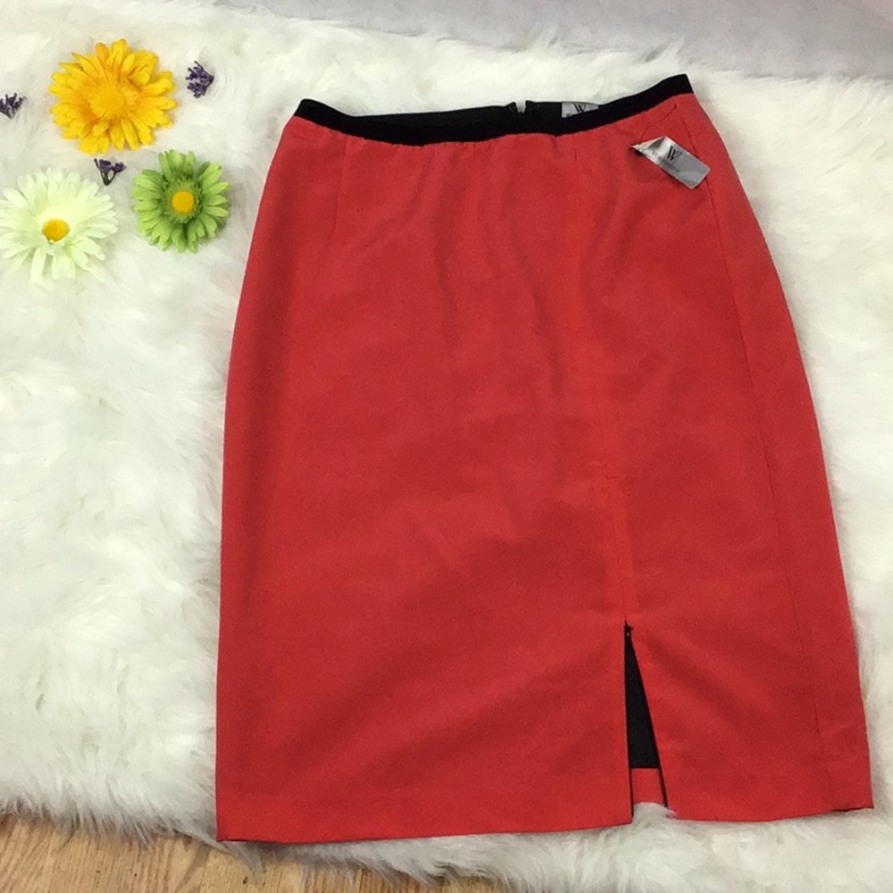 Worthington Satin Peach Skirt🛍